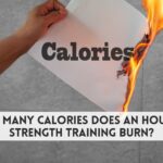 How many calories does an hour of strength training burn
